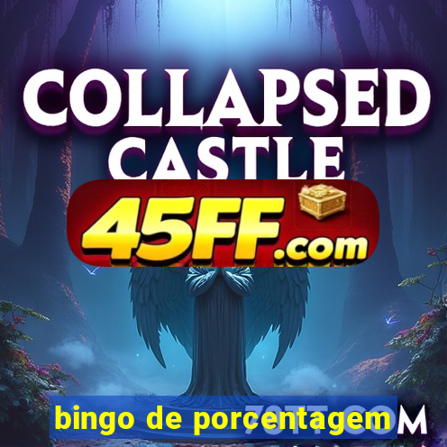 bingo de porcentagem